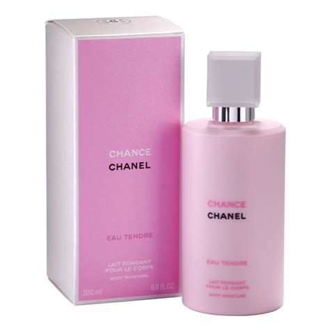 chanel eau tendre body cream.